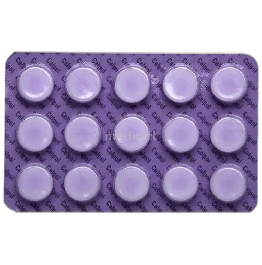 calpol 500 tablet 15's